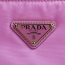 Prada Tessuto Nylon Saffiano Shopping Tote Begonia