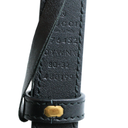Gucci Bee Black Leather Belt 476452 In Size 80 32