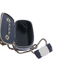 Chanel  Lambskin Quilted Mini Vanity Case With Chain Black