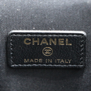 Chanel  Lambskin Quilted Mini Vanity Case With Chain Black