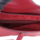 Christian Dior Smooth Calfskin Saddle Bag Red