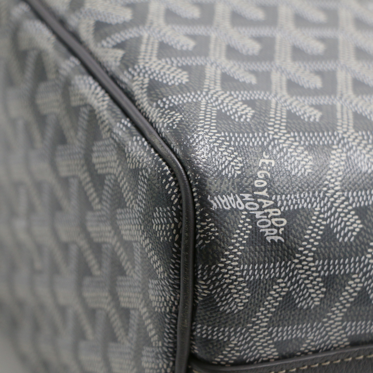 Goyard Grey Monogram Messenger Bag