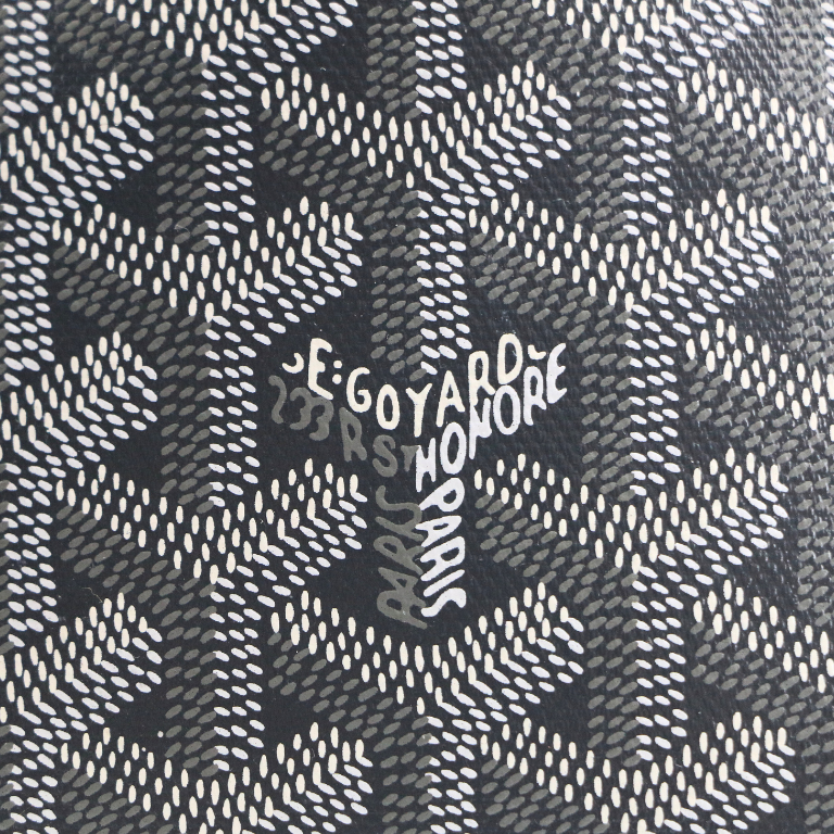 Goyard Grey Monogram Messenger Bag