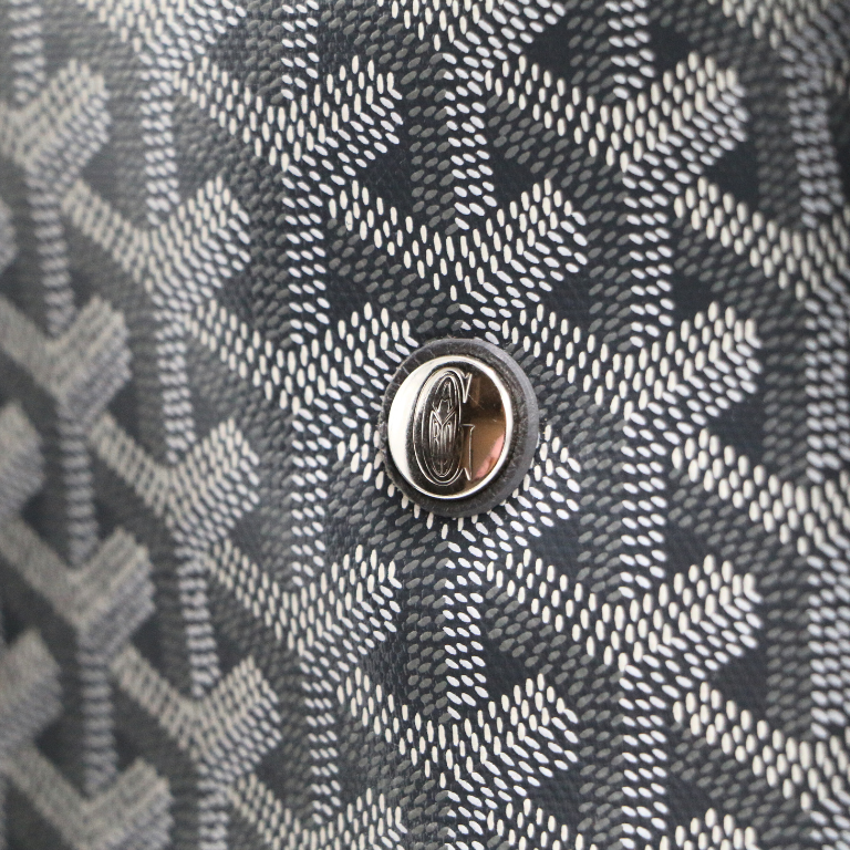 Goyard Grey Monogram Messenger Bag