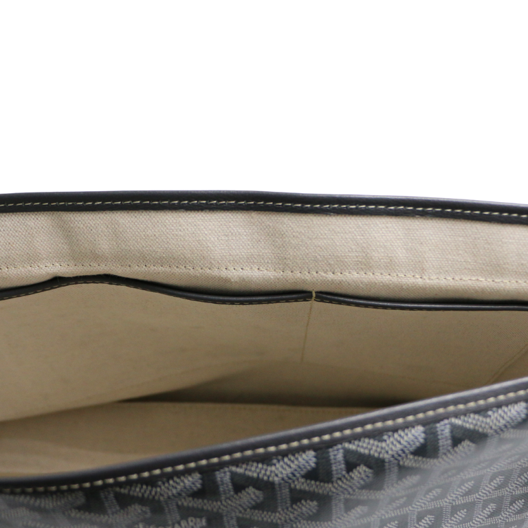 Goyard Grey Monogram Messenger Bag