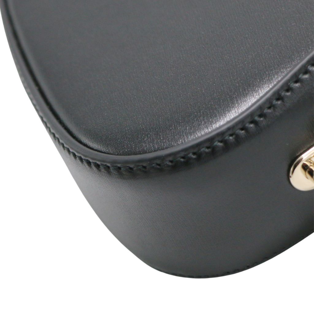 Gucci Moon Side Mini Leather Shoulder Bag Black 786015