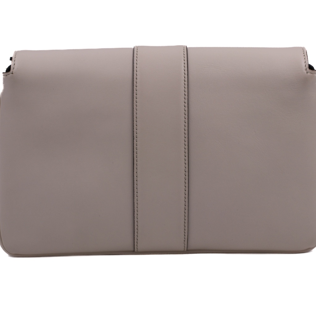 Gucci Vitello Palmellato Lux Small Arli Flap Shoulder Bag White