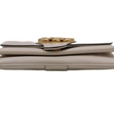 Gucci Vitello Palmellato Lux Small Arli Flap Shoulder Bag White