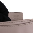 Gucci Vitello Palmellato Lux Small Arli Flap Shoulder Bag White