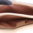 Gucci Vitello Palmellato Lux Small Arli Flap Shoulder Bag White