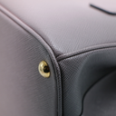 Prada Pink Ombre Saffiano Small Double Zip Galleria Tote