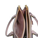 Prada Pink Ombre Saffiano Small Double Zip Galleria Tote