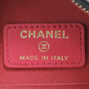 Chanel Shiny Goatskin Quilted Chanel 19 Round Clutch With Chain Black