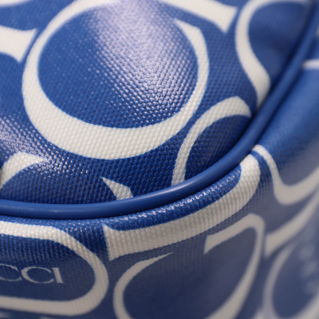 Gucci Backpack In White and Blue 433578