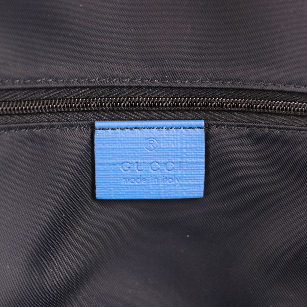 Gucci Backpack In White and Blue 433578