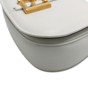 Fendi Zucca FF C'mon Small White Bag