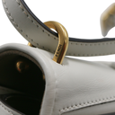 Fendi Zucca FF C'mon Small White Bag