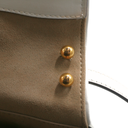 Fendi Zucca FF C'mon Small White Bag