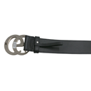 Gucci Leather Black Belt with Double G Buckle 80 32 397660