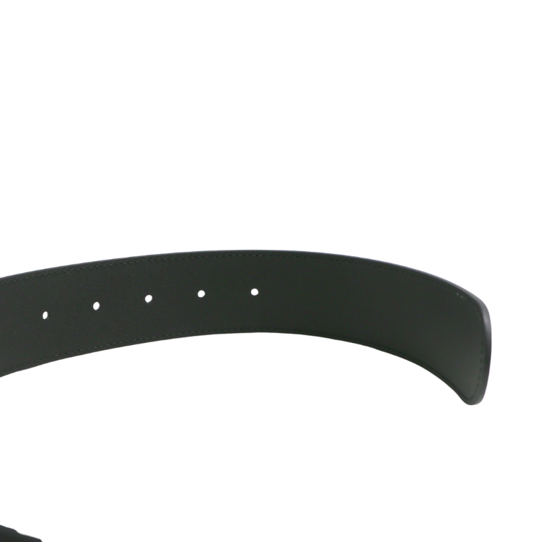 Gucci Leather Black Belt with Double G Buckle 80 32 397660