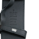 Gucci Leather Black Belt with Double G Buckle 80 32 397660