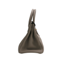 Hermes Birkin 30 Etain Clemence Leather 2018 