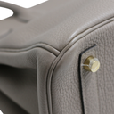 Hermes Birkin 30 Etain Clemence Leather 2018 