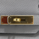 Hermes Birkin 30 Etain Clemence Leather 2018 