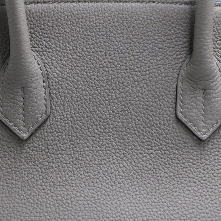 Hermes Birkin 30 Etain Clemence Leather 2018 