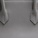 Hermes Birkin 30 Etain Clemence Leather 2018 