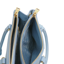 Prada Saffiano Leather Galleria Bag Blue