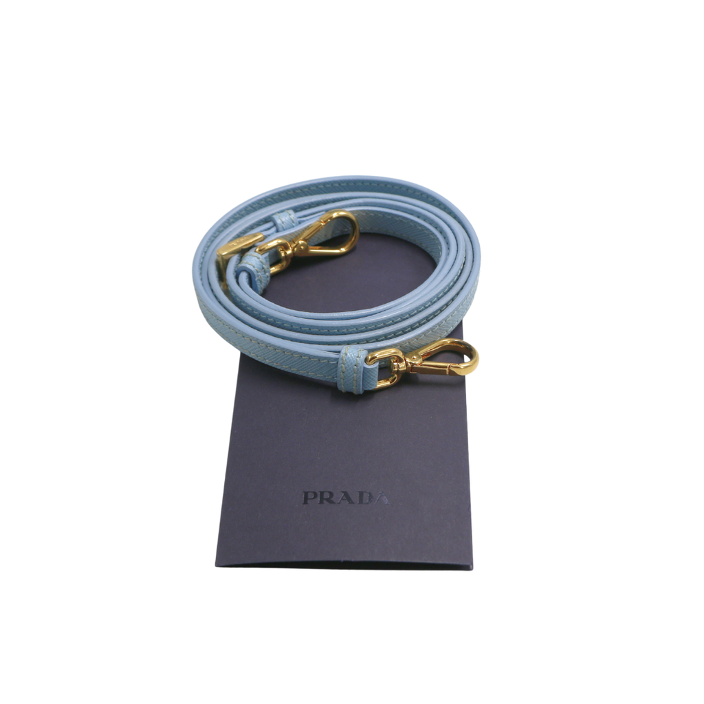 Prada Saffiano Leather Galleria Bag Blue
