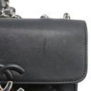 Chanel Caviar Quilted CC Box Flap Black Bag