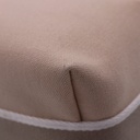 Hermes Canvas Small Bride-A-Brac Pouch Natural