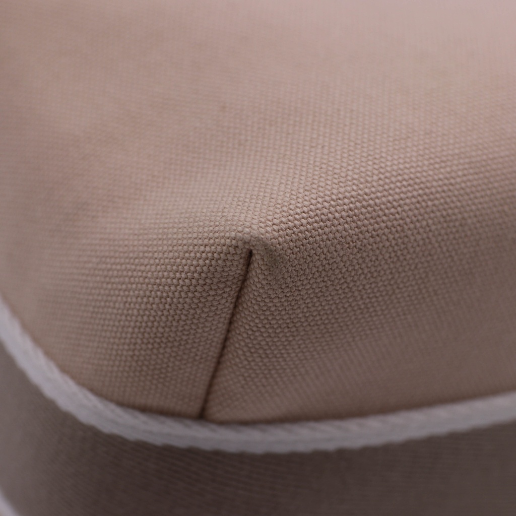 Hermes Canvas Small Bride-A-Brac Pouch Natural