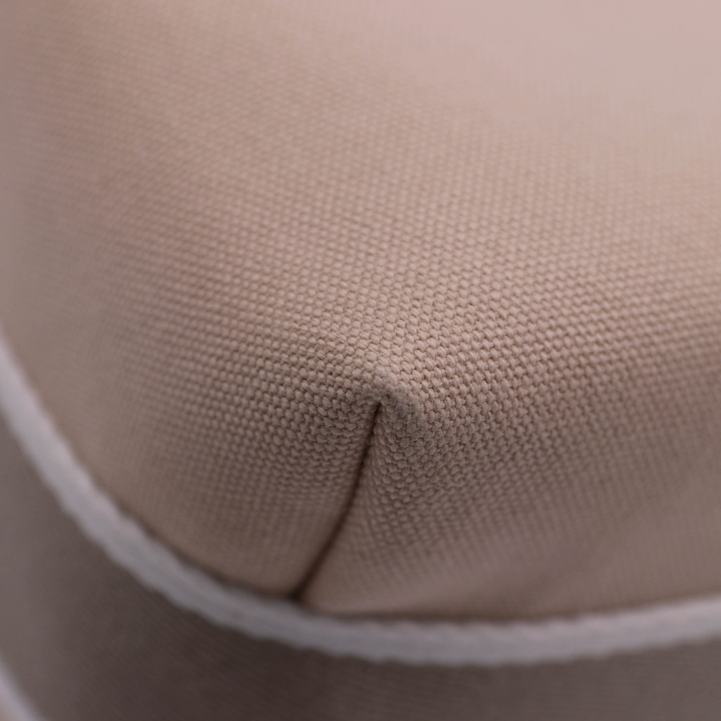 Hermes Canvas Small Bride-A-Brac Pouch Natural