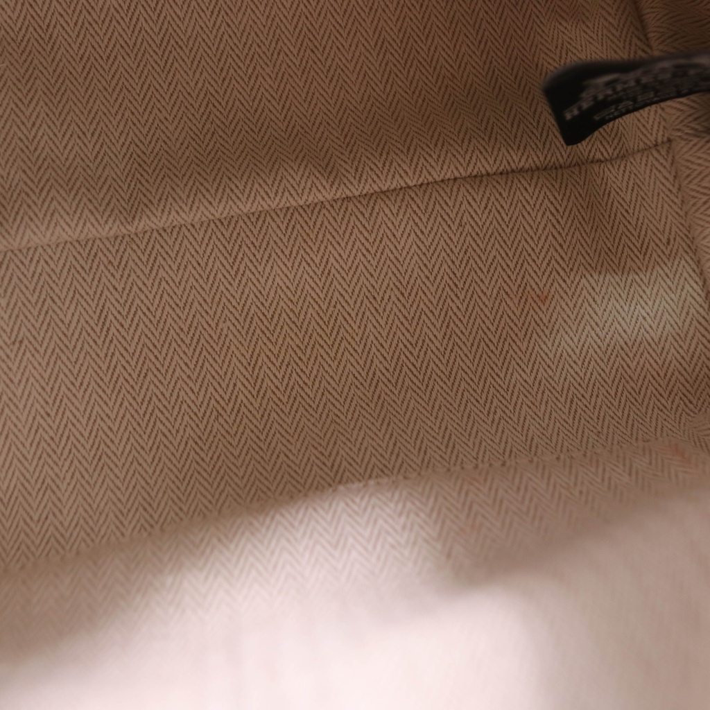 Hermes Canvas Small Bride-A-Brac Pouch Natural