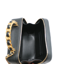 Chanel Lambskin Quilted Top Handle Small Vanity Case Black