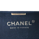 Chanel Lambskin Quilted Top Handle Small Vanity Case Black