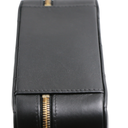 Chanel Lambskin Quilted Top Handle Small Vanity Case Black