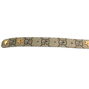 Gucci Thin Belt Stars Studded Square G Buckle In Size 80 32