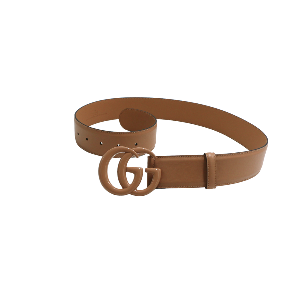 Gucci Re-Edition Wide Leather Belt 400593 Size 80 32