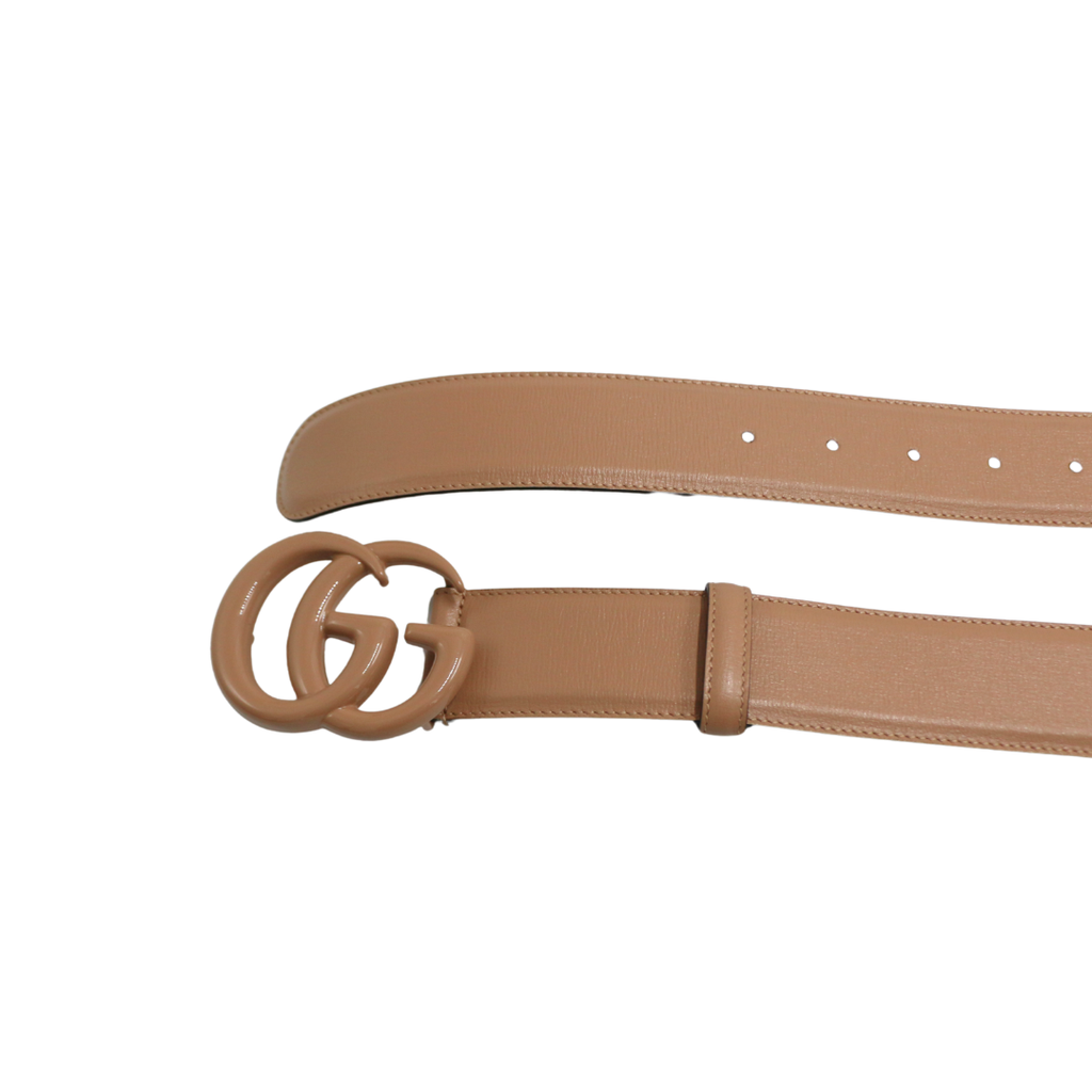 Gucci Re-Edition Wide Leather Belt 400593 Size 80 32