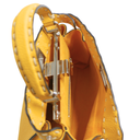 Fendi Vitello Granato Camoscio Selleria Mini Peekaboo Iconic Satchel