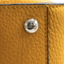 Fendi Vitello Granato Camoscio Selleria Mini Peekaboo Iconic Satchel