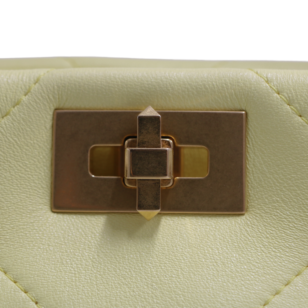 Valentino Small Roman Stud Tote Bag Yellow