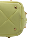 Valentino Small Roman Stud Tote Bag Yellow