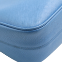 Prada Saffiano Lux Mini Re-Edition Shoulder Bag Blue