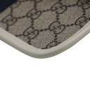 Gucci GG Supreme Monogram Web Small Ophidia Belt Bag 100 40 Beige Ebony White