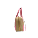 Prada Re-edition Camel 1978 Medium Re-nylon And Saffiano Leather Two-handle Bag